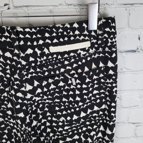 STELLA MCCARTNEY | heart print ankle zip skinny jeans - Picture 6 of 14